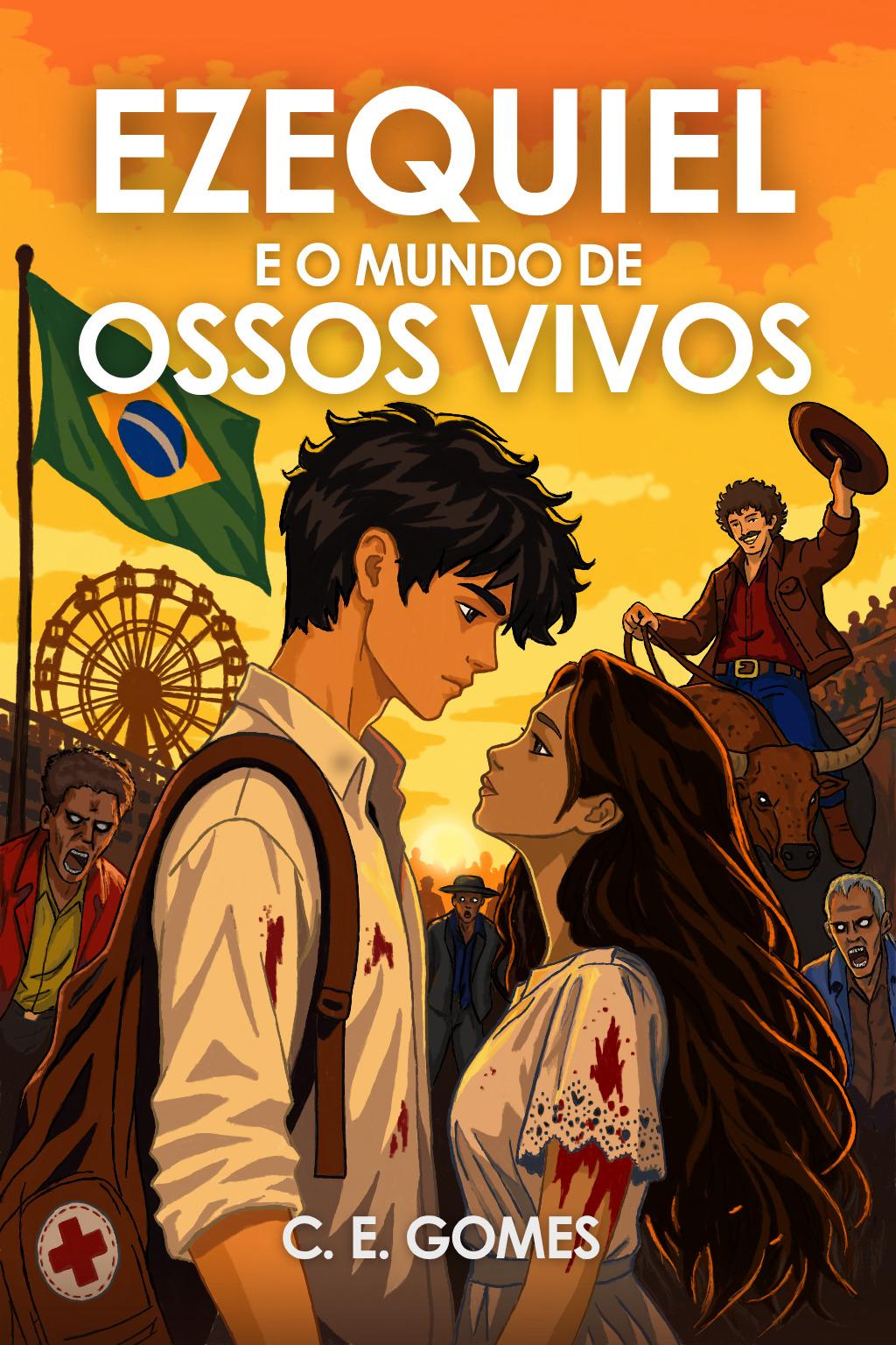 Capa de Ezequiel e o Mundo de Ossos Vivos